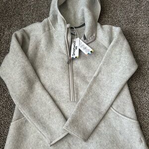 Smartwool Light Gray Hooded Sweatshirt